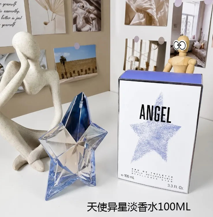 Perfume de Marca de 100 ml, Aroma Perfecto y Duradero, Serie Angel, Perfume para Mujer, Fragancia Floral Fresca, perfumes mujer