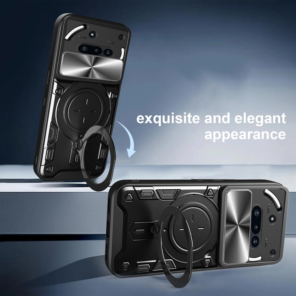 Funda protectora para nada teléfono 3a, funda con soporte de anillo, protección de lente, Fundas Coque Capa