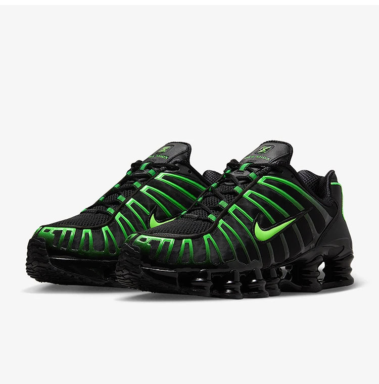 Zapatillas Nike genuinas Shox TL para hombre con pilar acolchado, a la moda, AV3595-012
