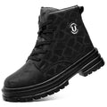 Botas de Trabajo de Seguridad con Punta de Acero para Mujer, Antiaplastamiento, Antipinchazos, Antideslizantes, Zapatos Deportivos Cómodos, Calzado de Seguridad Laboral