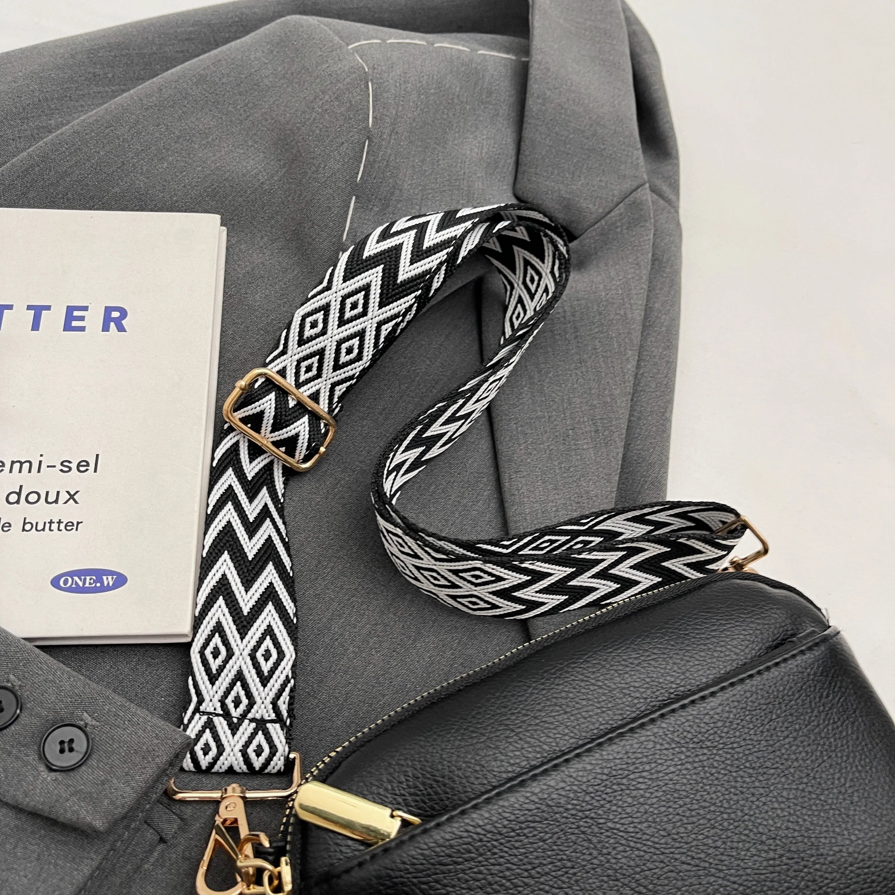 Bolso cruzado vegano elegante para mujer, bolso de hombro de PU minimalista y a la moda, compacto, espacioso, apto para teléfono