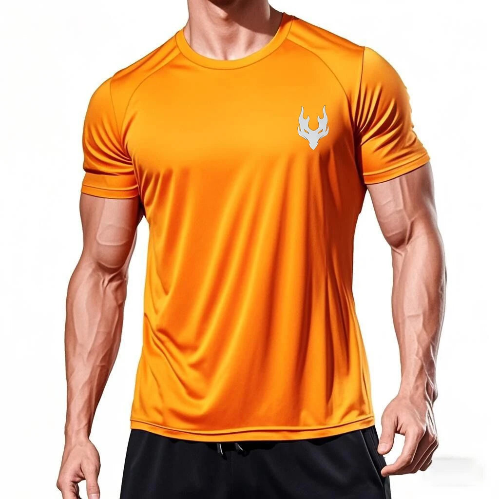 Camiseta para correr para hombre, camisetas deportivas de verano, camiseta, ropa de fútbol para hombre, camiseta de secado rápido, camiseta de entrenamiento para gimnasio y Fitness para hombre