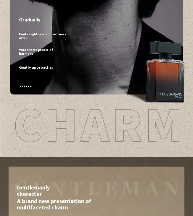 2025 marca Perfume Woody hombres Perfume Spray coqueteo feromonas larga duración irresistible Floral vibrante fragancia ligera Caballero