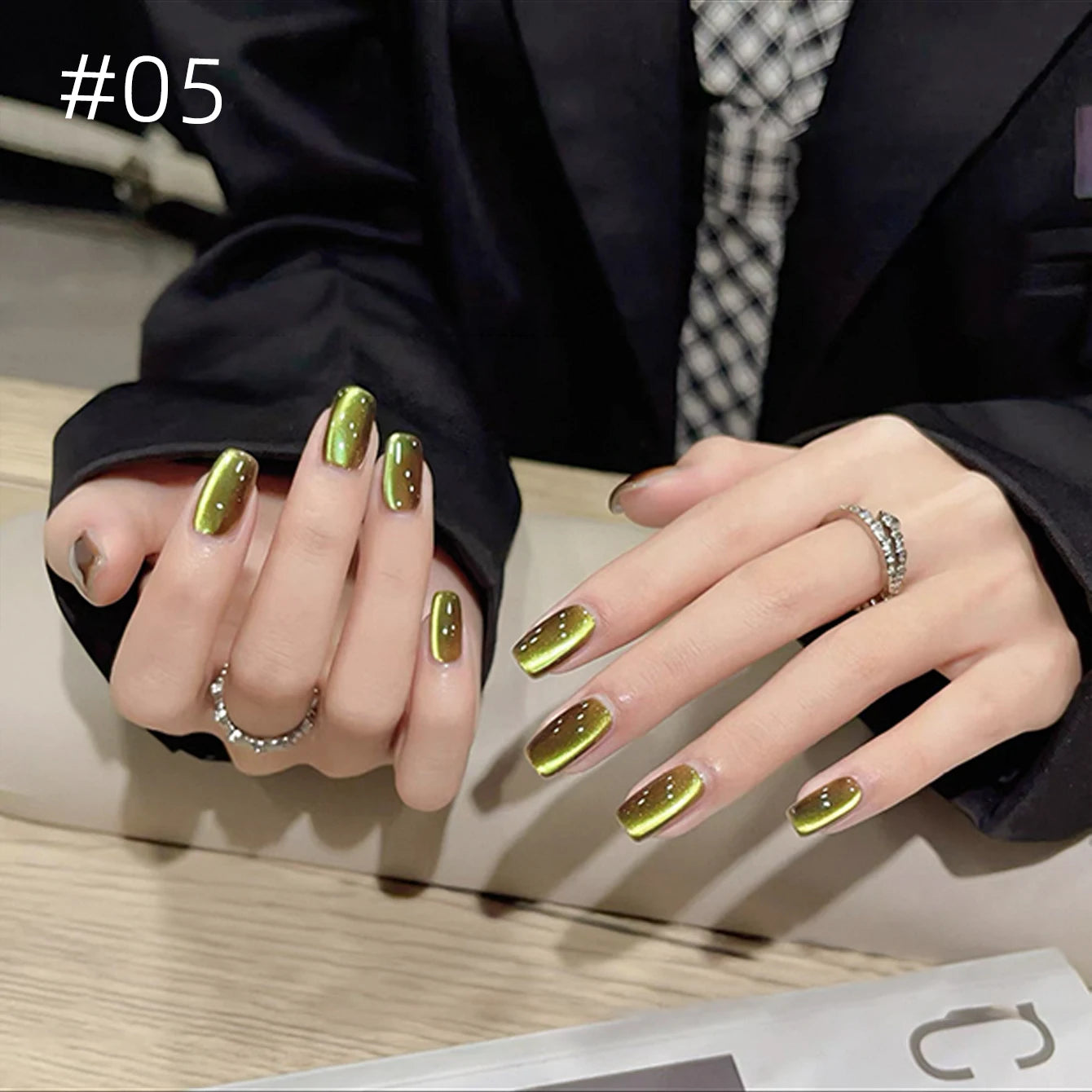 1-12 Uds. Esmalte de Uñas en Gel Magnético Ojo de Gato Marrón con Luz Azul, Larga Duración, Novedad 2026, Suministros para Uñas, Arte de Uñas, Venta Caliente