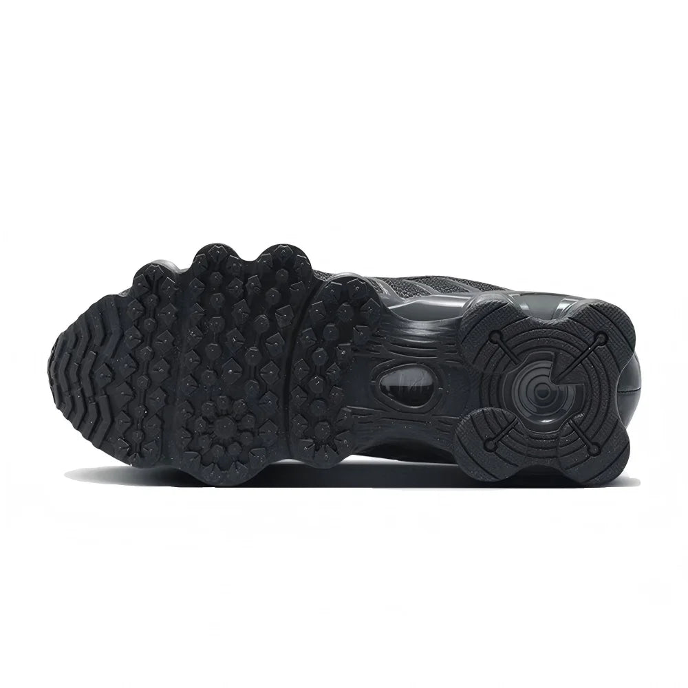 Zapatillas Nike SHOX R4 para correr para mujer, elegantes, con amortiguación de aire, antideslizantes, duraderas, transpirables, retro, FV0939-001