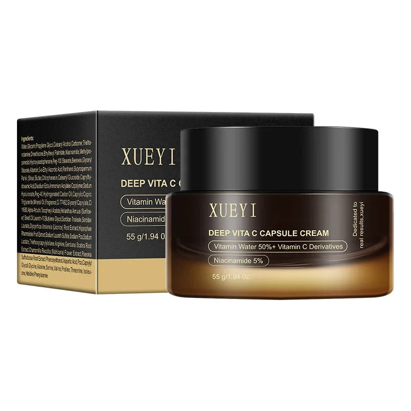 Marca Vc cápsula crema para arrugas nuevo colágeno hidratación profunda reafirmante brillo piel Facial delicada crema suave