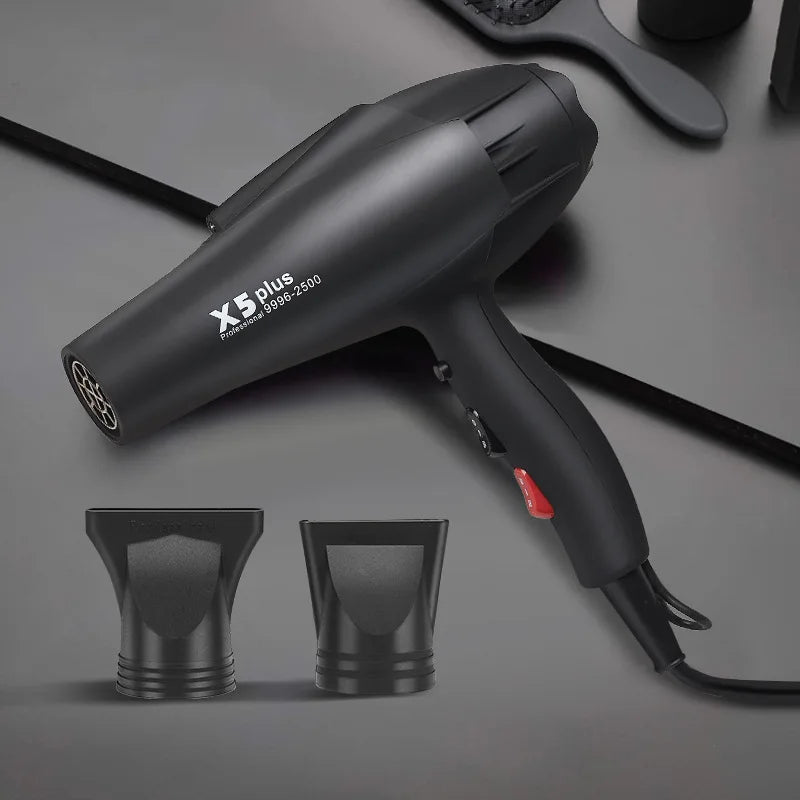 Secador de Pelo RESUXI X5 de 2500W de Alta Potencia, Secador de Pelo Iónico Eléctrico para Uso en Salón y en Casa, Secado Rápido, Secador de Pelo para Mujer