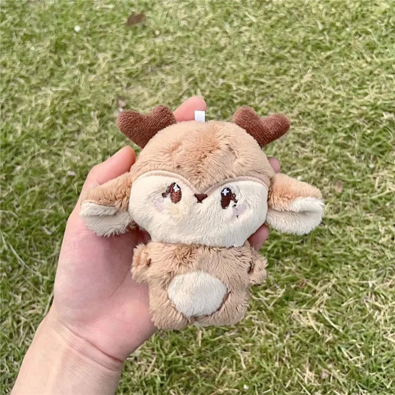 Llaveros de peluche de dibujos animados de Kpop de moda: JUNGWON, SUNGHOON, JAY, NIKI, JAKE, HEESEUNG, SUNOO - Colgantes para bolsos