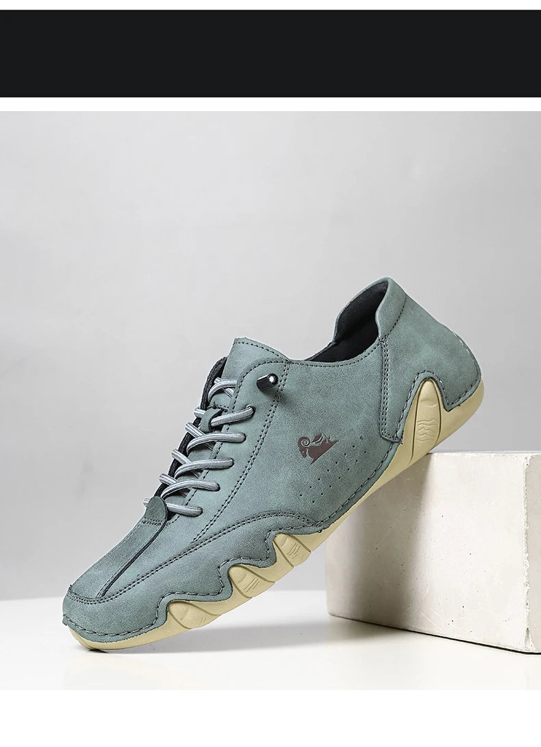 Zapatos de hombre para las cuatro estaciones, nuevos zapatos informales de talla grande, zapatos transpirables de suela suave a la moda para exteriores, zapatos deportivos para caminar para hombre