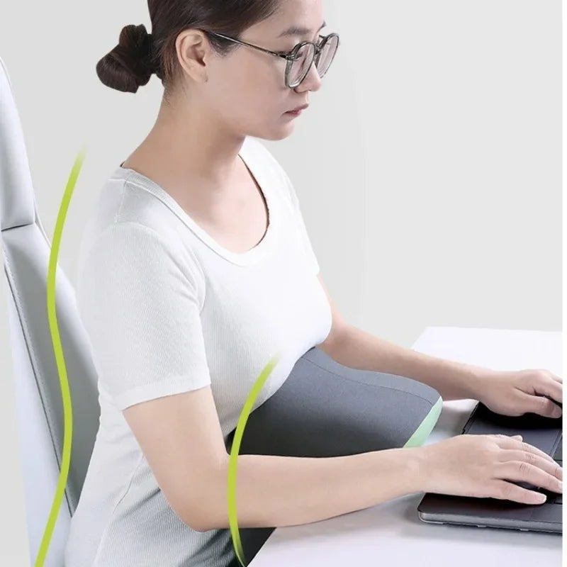 Almohada de viaje portátil en forma de U, almohadas para dormir de espuma viscoelástica, almohada para siesta en la oficina, cojín para el cuello de avión y coche, soporte ergonómico para la cabeza