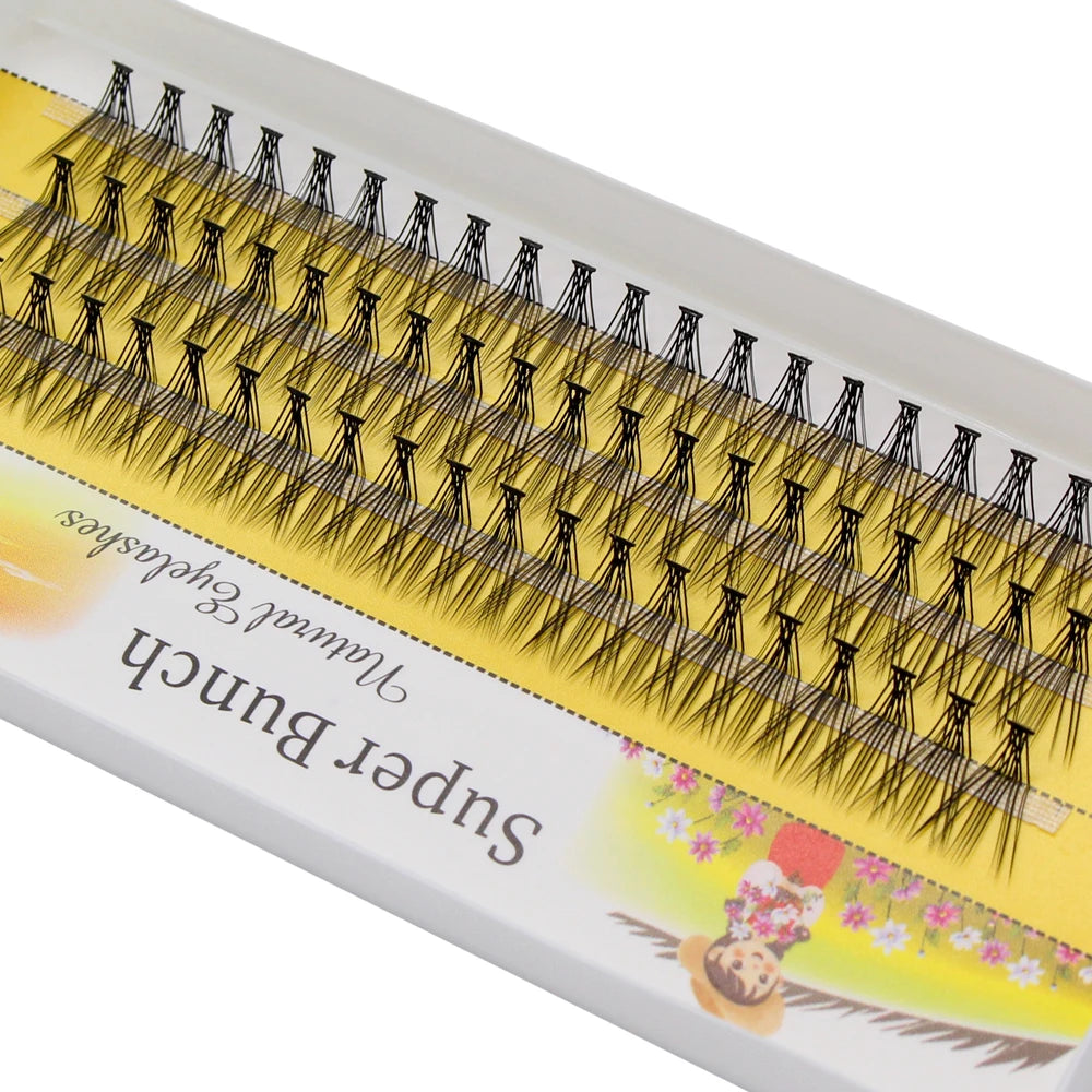 Super manojo nuevo L Curl pestañas postizas de visón 60 grupos Lashtray maquillaje 20D extensiones de pestañas pestañas individuales hechas a mano