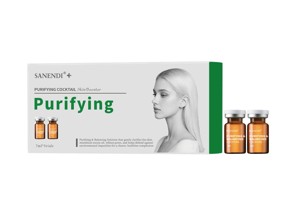 Suero de coquetel para la piel, ampolla Facial Dermapen, ácido hialurónico hidratante, pigmento antienvejecimiento, juego de cuidado de la piel, 7ml x 5 viales