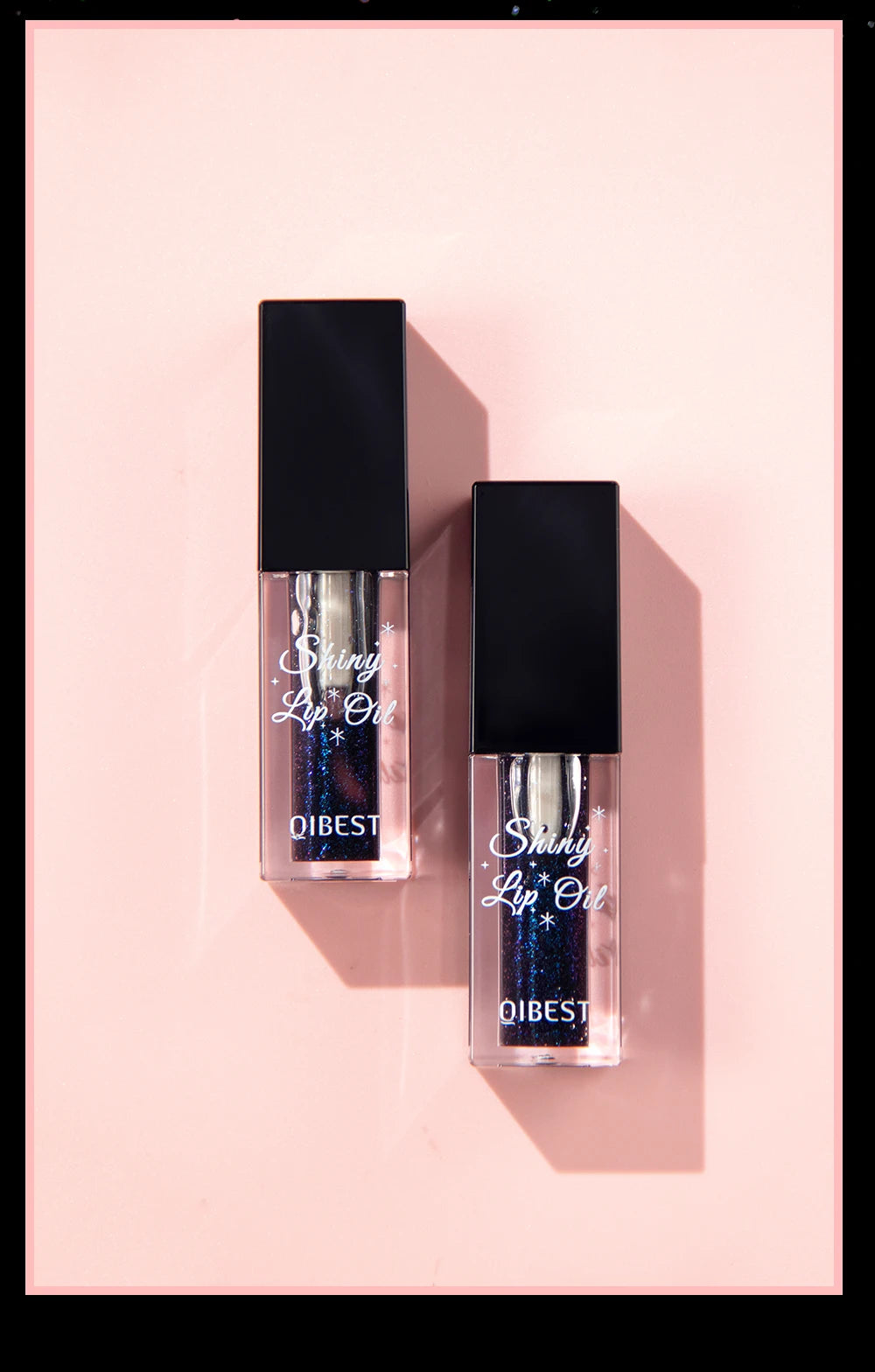 Brillo Labial QIBEST con Efecto Espejo, Hidratante, Cambia de Color, Bálsamo Labial Brillante, Voluminizador, Tinte Labial Diamante de Larga Duración
