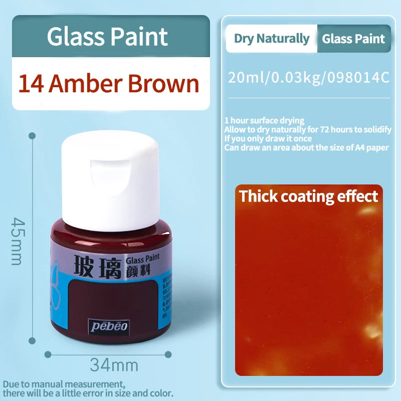Botella de colores de pintura acrílica, 24 colores, 20/25 ml, pigmento de Graffiti hecho a mano DIY para dibujo de artista, pintura de Color agua de vidrio Gouache