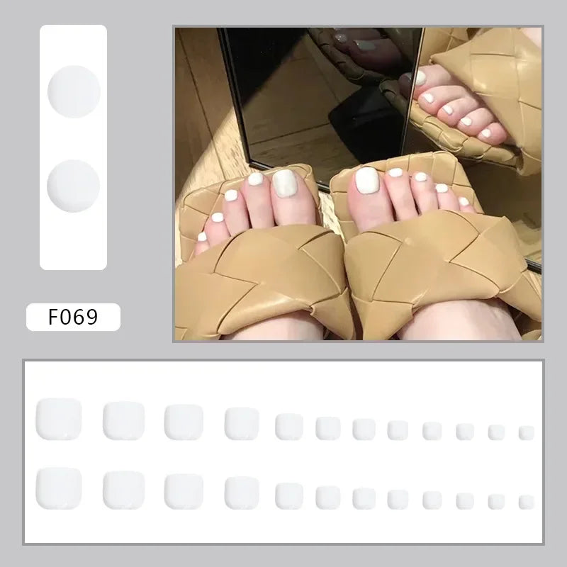 Patrón de concha, prensa en uñas, puntas de uñas postizas con pegatina, diseño de uña postiza, mariposa, chica encantadora, uña postiza