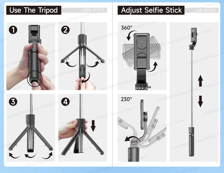 Trípode/palo Selfie F01, soporte para teléfono, Mini trípode portátil con Bluetooth inalámbrico para Android e Iphone, teléfono inteligente, disparo Vlog