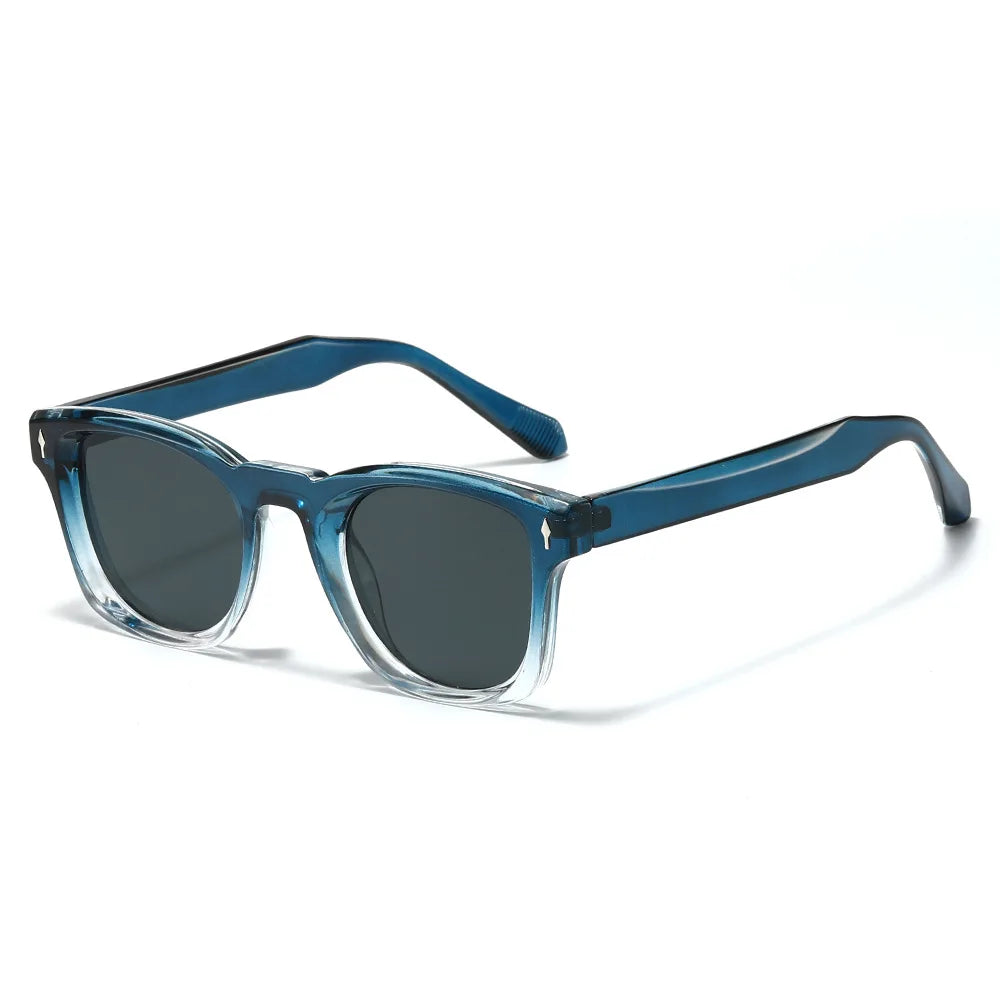 2025 Nuevas gafas de sol cuadradas para hombres Arrove Docration Fashion Simplify Gafas de sol unisex UV400 Adecuado para una escena versátil