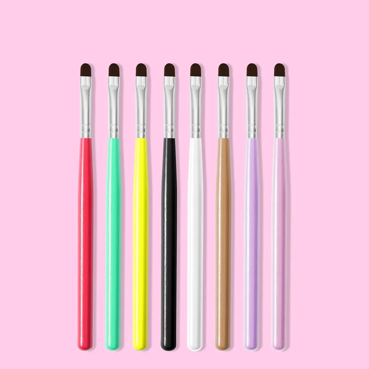 8 Uds. Pincel para decoración de uñas, bolígrafo con puntas 3D, fototerapia, extensión de Gel UV acrílico, delineador de recubrimiento, bolígrafo de pintura, herramientas de manicura DIY