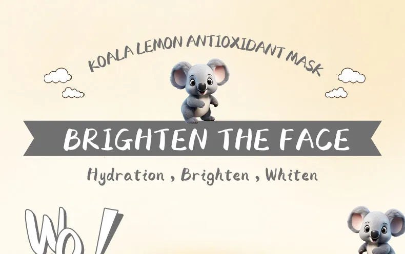 5 uds SADOER dibujos animados frutas frescas máscaras faciales hidratante calmante iluminador mascarilla Facial hidratante para el cuidado de la piel Facial