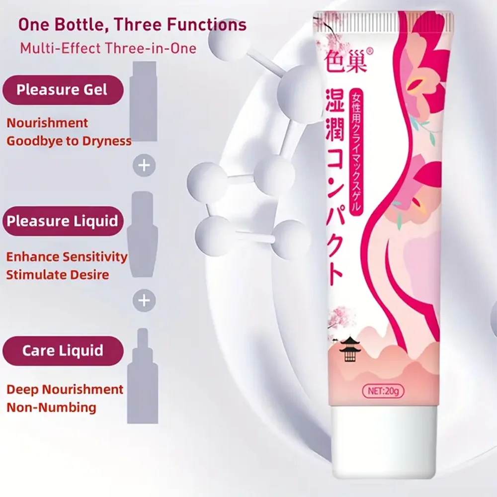 Gel de orgasmo rápido para mujer, Aceite Estimulante para el clímax, potenciador de la Libido, lubricante Vaginal, potenciador de placer