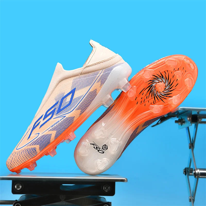 Nuevas botas de fútbol para hombres, zapatos de fútbol antideslizantes de alta calidad, tacos para césped, zapatillas de fútbol sala de alta calidad, zapatillas de deporte para interiores, superventas al aire libre