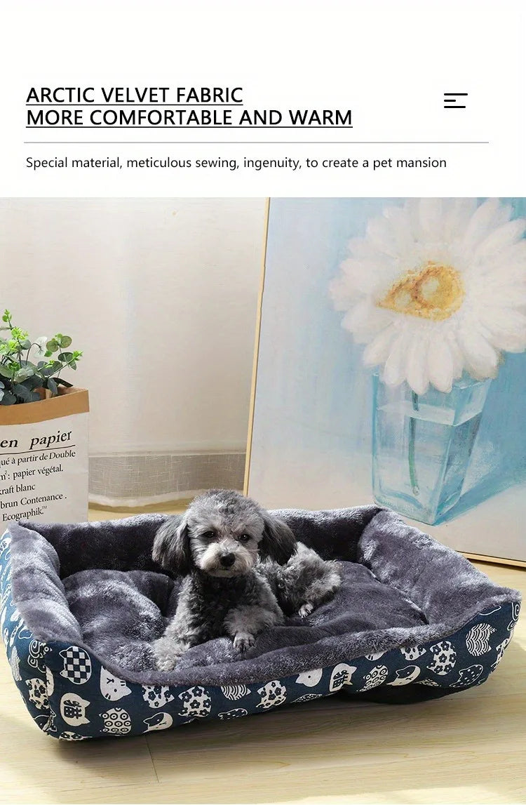 Cama para perros, cojín para sofá, suministros para mascotas de temporada, suministros suaves y cómodos, camas para gatos grandes, medianas y pequeñas para el hogar