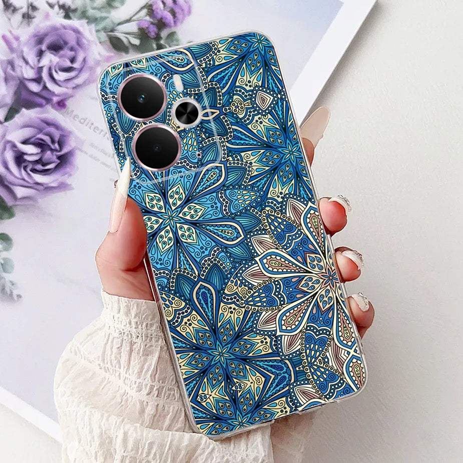 For Realme 14 5G Case Realme 14T RMX5078 New Luxury Painted Cover Soft Slim Phone Case For Realme 14X Realme14 T 5G Fundas Coque