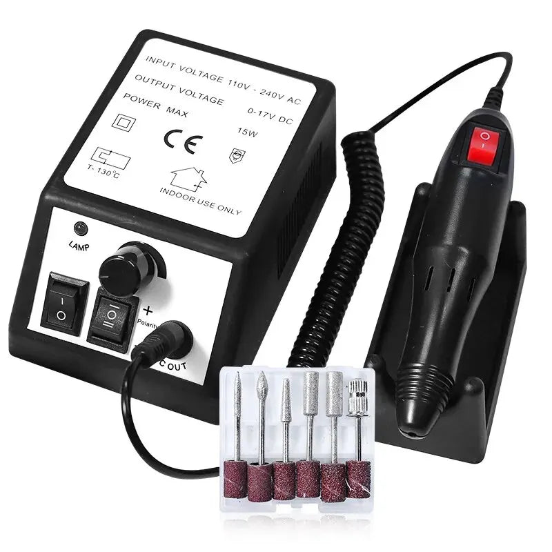 20000rpm, máquina de taladro de uñas profesional, lima de uñas eléctrica para manicura, uñas y manicura