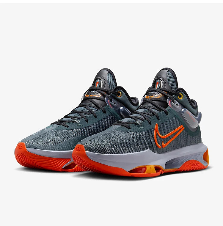 Nike oficial genuino primavera nuevos zapatos de baloncesto bajos transpirables con amortiguación para hombre DJ9432-301