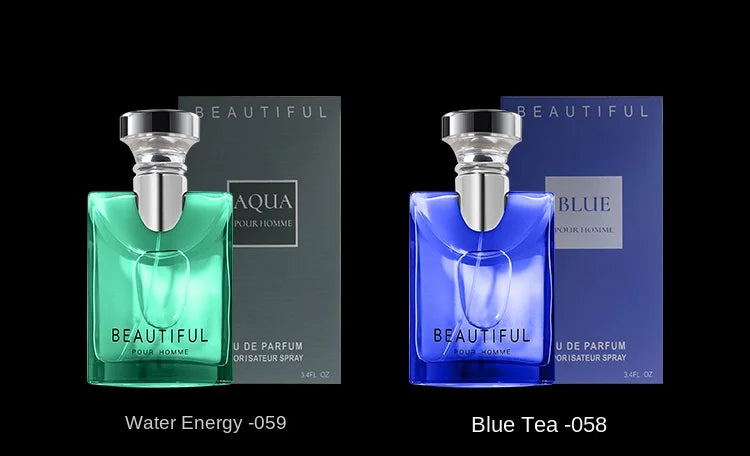 Fascination-Perfume para Hombre, 100ml, fragancia de Colonia de larga duración, aroma de té, feromonas para Hombre, fragancia Original en aerosol, Parfum para Hombre