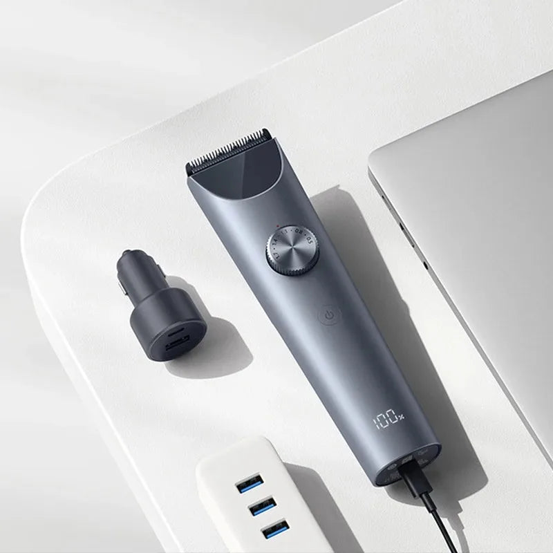 NUEVA Máquina Cortapelos MIJIA 2, Recortadora de Barba Profesional, Máquina de Corte de Pelo Inalámbrica Impermeable IPX7, Mijia Clipper 2