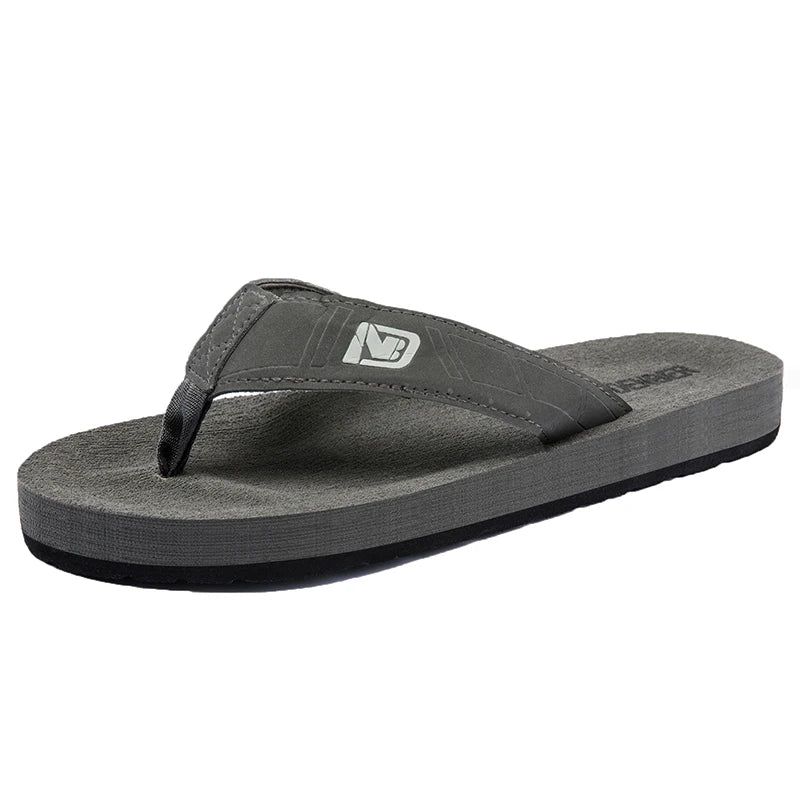 Chanclas informales para hombre, sandalias de playa, antideslizantes, planas, zapatos de casa para interiores, Verano