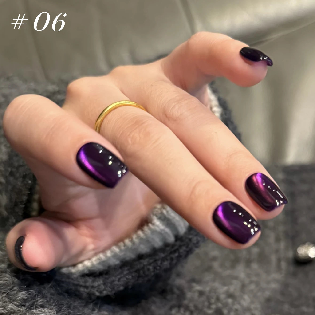 1-12 Uds. Esmalte de Uñas en Gel Magnético Ojo de Gato Marrón con Luz Azul, Larga Duración, Novedad 2026, Suministros para Uñas, Arte de Uñas, Venta Caliente