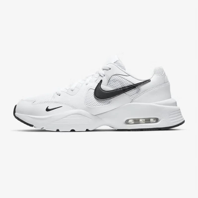 Nike's Nuevas zapatillas deportivas para hombre con amortiguación de aire para senderismo y fitness, ligeras y cómodas, con un diseño superior en capas, adecuadas para viajes y deportes diarios, Air Max Fusion, zapatillas