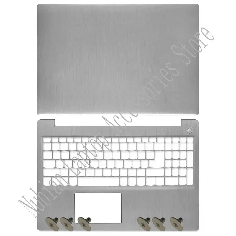 Nuevo para IdeaPad 3 15ADA6 15ITL6 15ALC6 2021: Cubierta trasera LCD, bisel frontal, reposamanos, carcasa inferior, teclado y bisagras para portátil