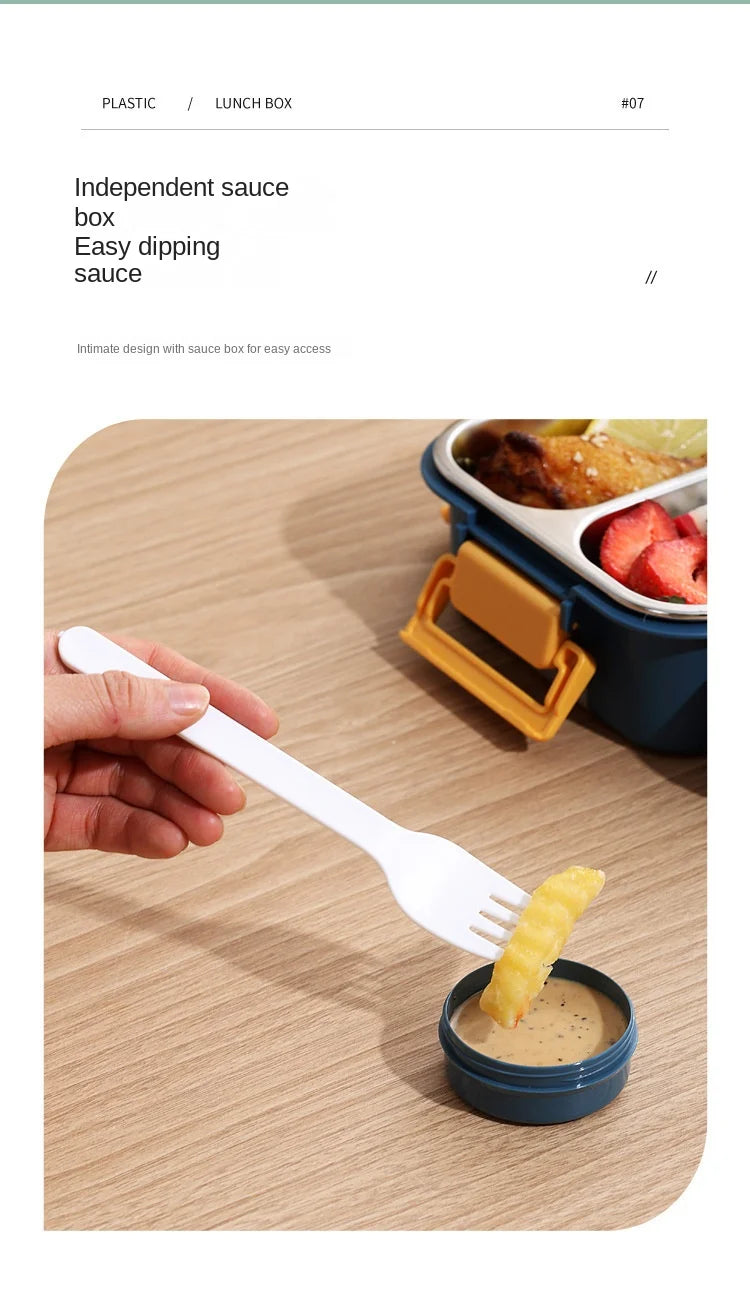 Fiambreras portátiles de 850ml para niños y adultos, caja Bento para sopa térmica, contenedor de almacenamiento de alimentos con calefacción aislada de acero inoxidable