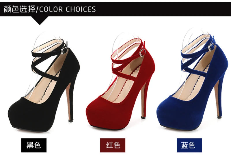 Novedad de verano, moda europea americana, tacones altos con correa en el tobillo para mujer, zapatos de vestir para fiesta y discoteca, cómodos y elegantes