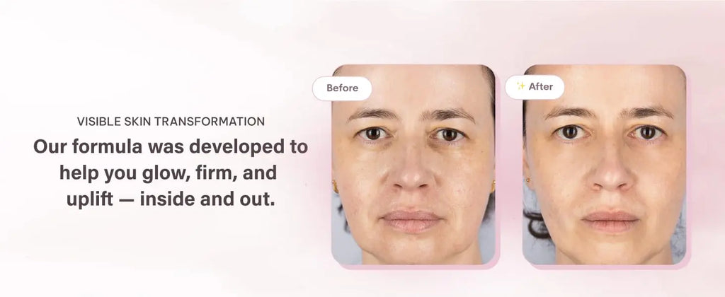 Mascarilla Facial de Colágeno Nocturna – Mascarilla Coreana Hidratante – Niacinamida y Colágeno de Bajo Peso Molecular – Reafirmante y Suavizante para la Piel