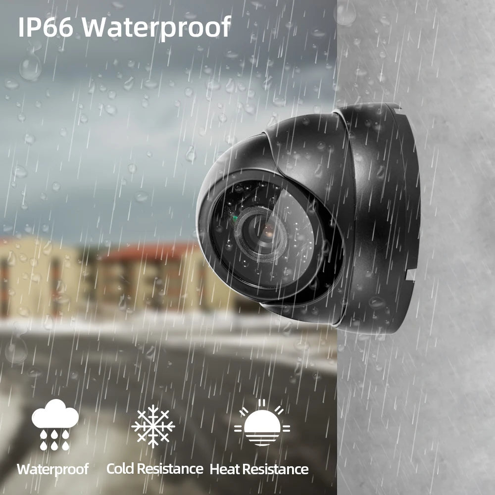 Cámara domo analógica de seguridad CCTV 4K BNC para exteriores, impermeable, detección facial, AHD, DVR, sistema de videovigilancia, 8MP, XMEYE, 5MP