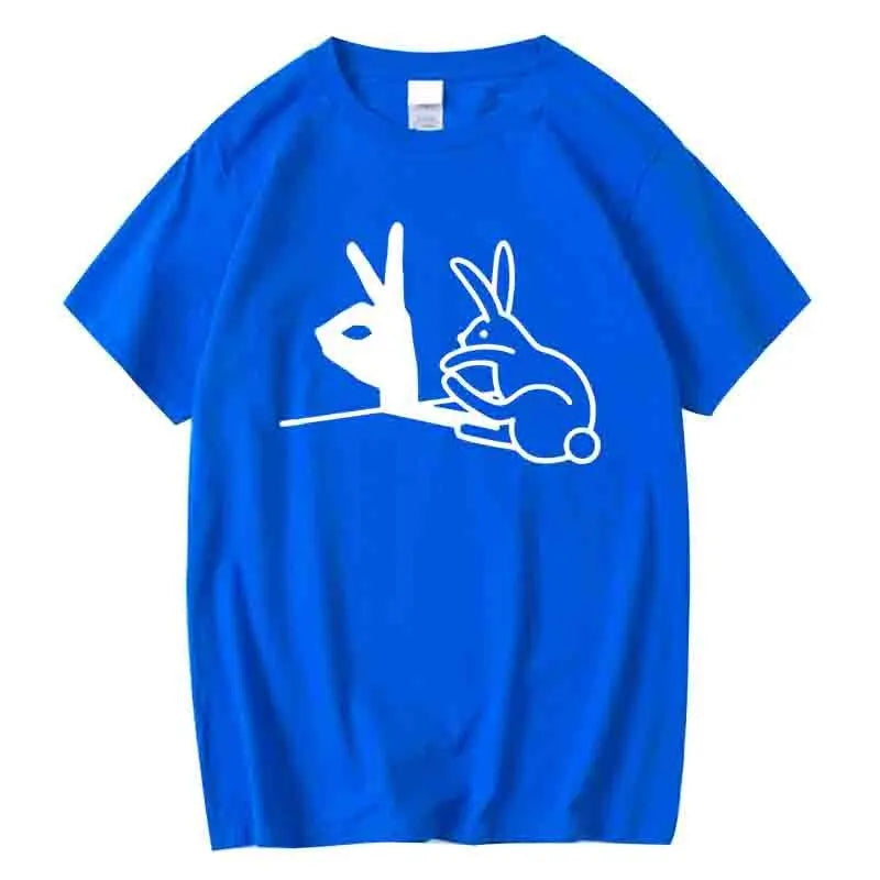 Camiseta informal a la moda para hombre, mezcla de algodón de alta calidad, camiseta con estampado de diseño divertido y fresco, camiseta holgada de verano para hombre, camisetas con cuello redondo para hombre, camiseta sup