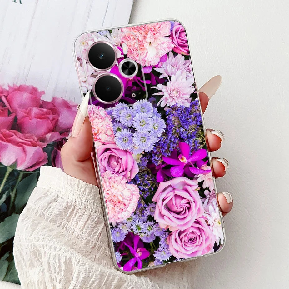 For Realme 14 5G Case Realme 14T RMX5078 New Luxury Painted Cover Soft Slim Phone Case For Realme 14X Realme14 T 5G Fundas Coque