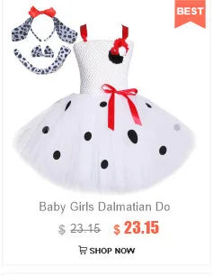 Vestido tutú de oso marrón para niñas, disfraz de Animal de Halloween, traje de Navidad y cumpleaños para niños, ropa para niños con orejas y cola de lazo
