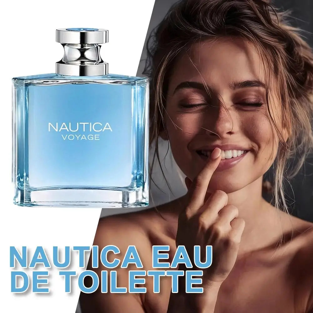 100ML Nautica Voyage Eau De Toilette Para Hombre, Aroma Frutal Fresco y Romántico Para Hombre, Perfume EDP Eau De Toilette Para Hombre