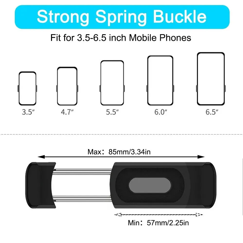 Soporte Universal para teléfono móvil, Clip de montaje para salida de aire de coche, soporte para teléfono móvil ABS, soporte para teléfono para coche, accesorios interiores