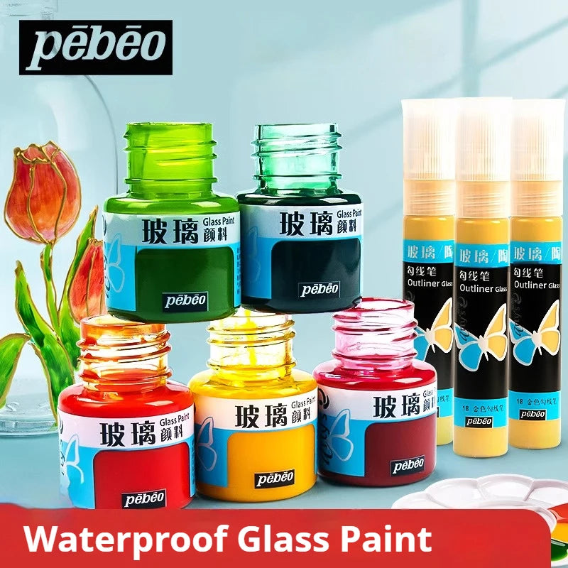 Botella de colores de pintura acrílica, 24 colores, 20/25 ml, pigmento de Graffiti hecho a mano DIY para dibujo de artista, pintura de Color agua de vidrio Gouache