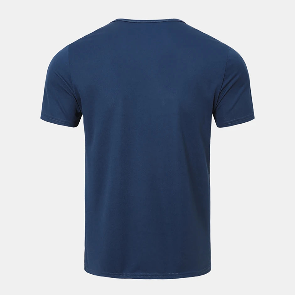 1/4 Uds. Camiseta deportiva de secado rápido de verano para hombre, camiseta holgada y cómoda de manga corta estampada a la moda para adolescentes, camiseta Joker para correr y Fitness