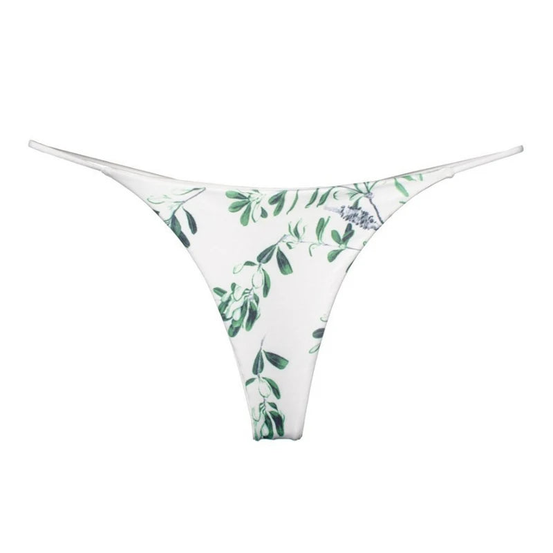 Bragas de algodón con estampado de leopardo para mujer, bragas sexis, Tanga de cintura baja, Bikini con espalda en T, ropa interior sin costuras, lencería femenina, talla S-XXL