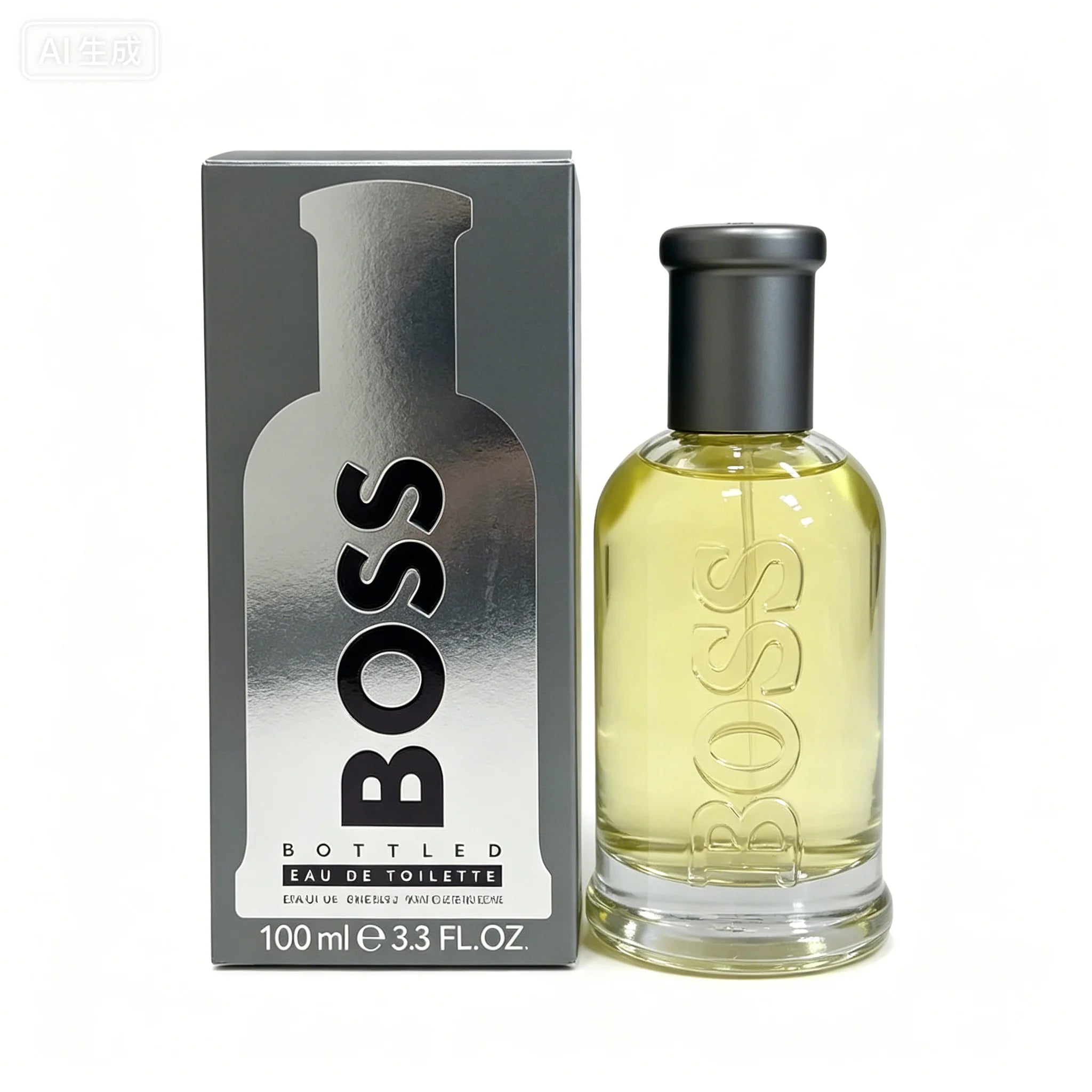 Hugo Boss Bottled Eau de Toilette – Colonia Masculina Amaderada – Con Notas de Manzana, Canela y Madera – Fragancia de Larga Duración