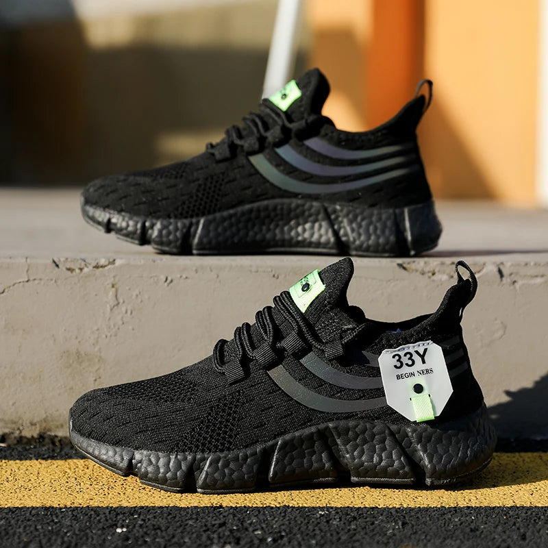 Zapatillas de deporte para hombre, zapatos informales clásicos transpirables, zapatillas de Tenis para hombre, novedad de 2024, zapatos cómodos de malla para exteriores para hombre, Tenis Masculino