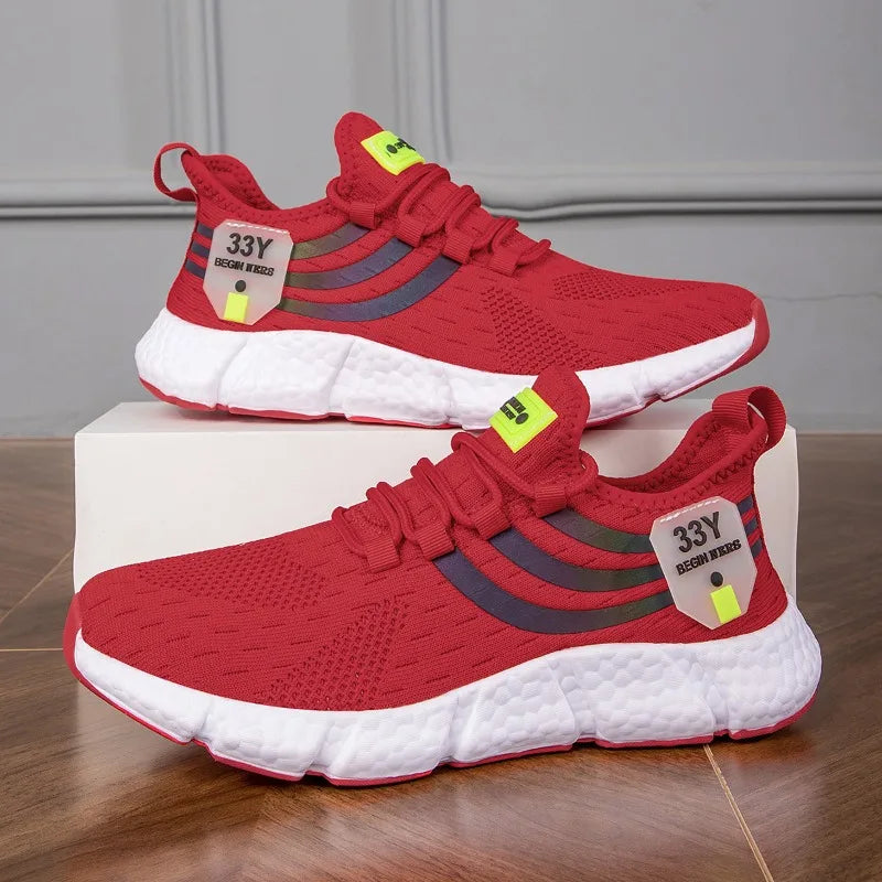 Zapatillas de deporte para hombre, zapatos informales clásicos transpirables, zapatillas de Tenis para hombre, novedad de 2024, zapatos cómodos de malla para exteriores para hombre, Tenis Masculino